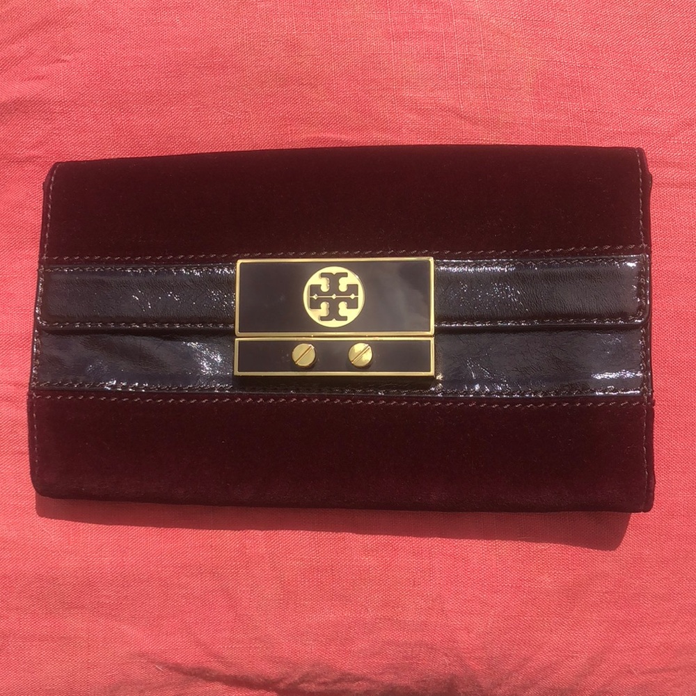 Velvet Tory Burch Clutch